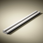 Seinapaneel Thalia® 01 - Parempoolne viimistusliist L= 2,80m Valge - Image 2