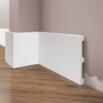 Põrandaliist Elegance LPC-68 150x16mm L= 2,44m  RAL 9003