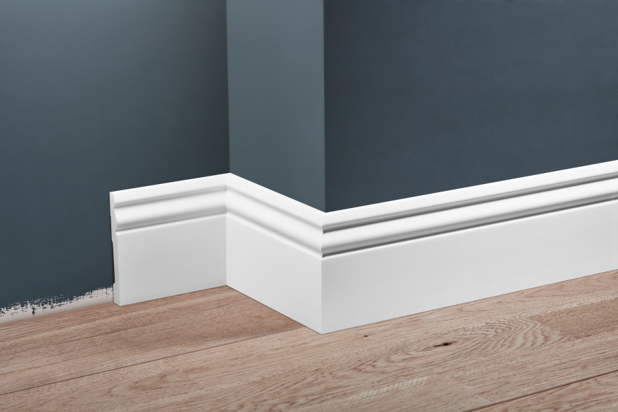 NA-SKLEP-LPC-08 Põrandaliist Elegance LPC-08 12,2x94mm L= 2,44m valge - Image 1