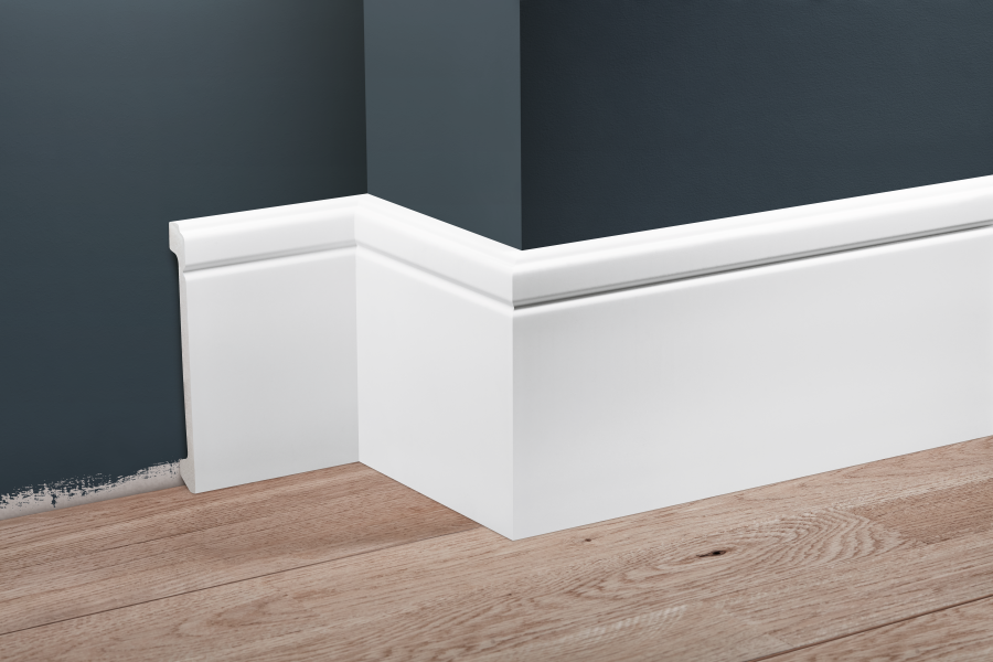 NA-SKLEP-LPC-30 Põrandaliist Elegance LPC-30 16x138mm L= 2,44m valge - Image 1