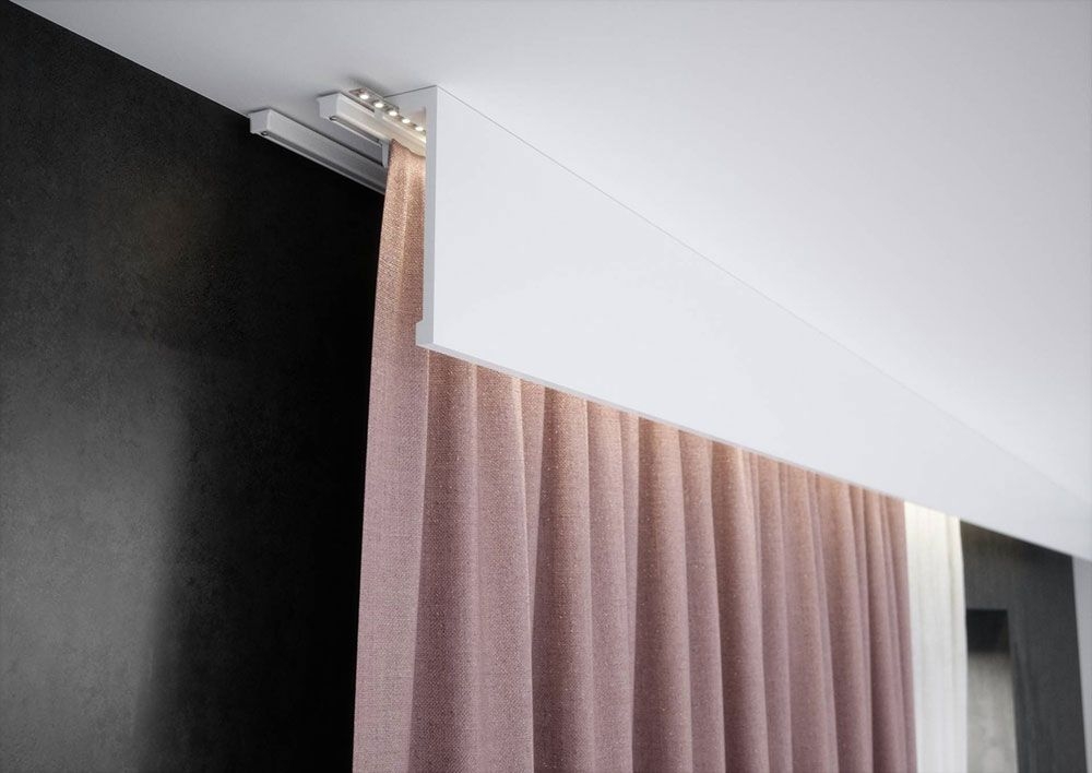 lk-04 Kardinaprofiil Elegance LK-04 180×60 mm L= 2,44m Valge matt - Image 1