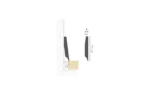 MDF põrandaliist 57x0,8mm L= 2,20m R3 Cezar Basic valge poolmatt RAL 9003 - Image 4