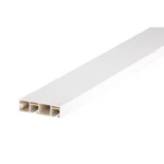 SMART 2 PVC- kahe soonega laesiin, 55 mm, valge - Pilt 3