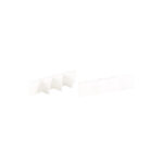 Cezar PVC-otsakatted SMART-siinile, P+V, 105x110 mm profiilile (valge) - Pilt 2