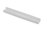PVC-ühendusdetail PRIMELINE siinile, 1 pakk = 2 tk, Cezar, valge - Pilt 2