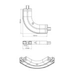 PVC-otsak Cezar PROLINE1 profiilile (valge) - Pilt 3