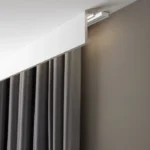 PVC-otsak Cezar PROLINE1 profiilile (valge)